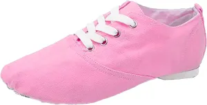 Toddler Wide Shoes Girls Children Canvas Dance Shoes Soft Soled Training Shoes Ballet Shoes Glittery Toddler Shoes