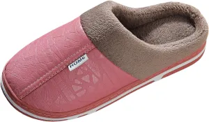 Unisex House Slippers Slip on Fuzzy Memory Foam Slippers Scuff Outdoor Indoor Warm Plush Bedroom Shoes Cloud Slides