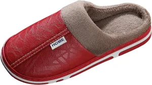 Unisex House Slippers Slip on Fuzzy Memory Foam Slippers Scuff Outdoor Indoor Warm Plush Bedroom Shoes Cloud Slides