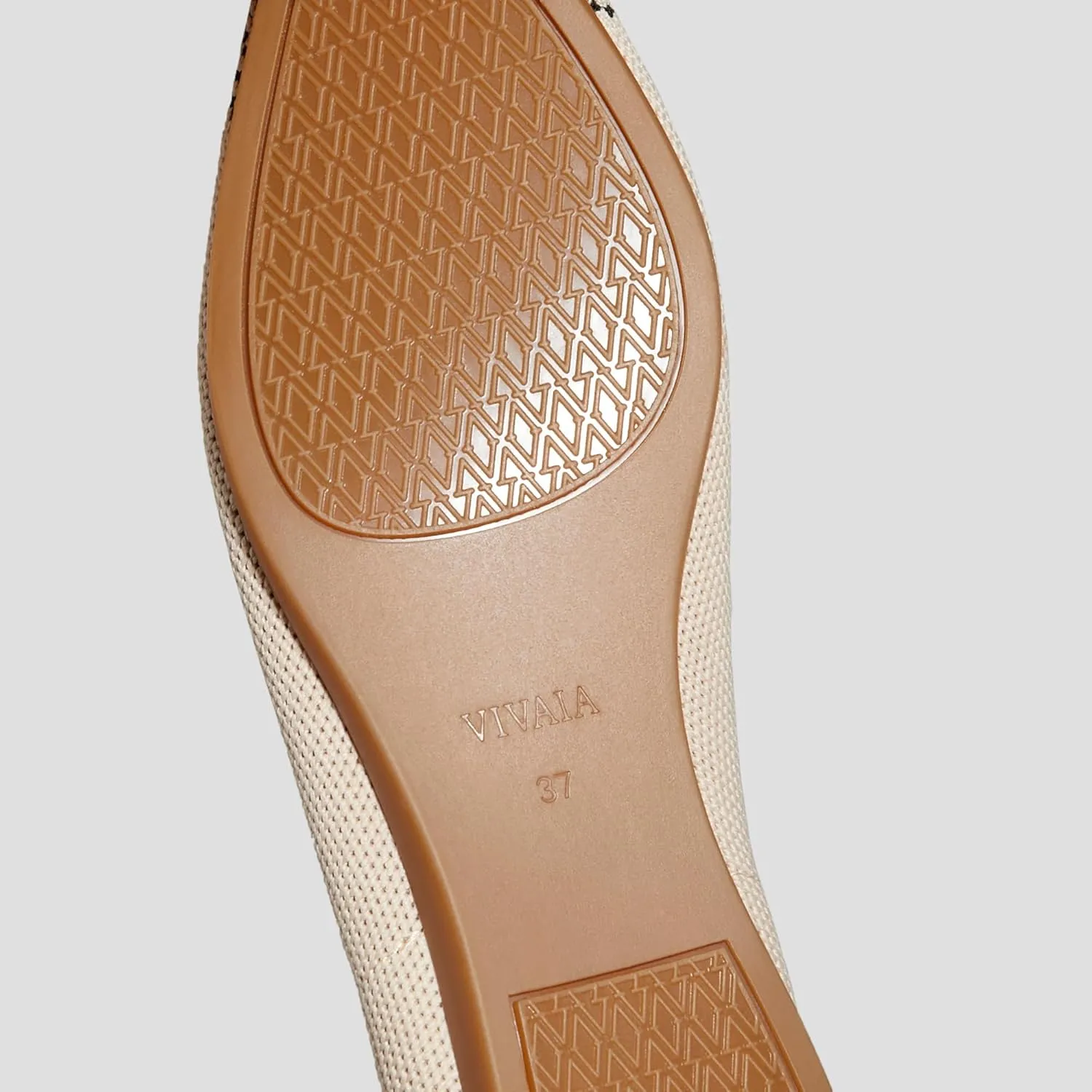 VIVAIA Aria 5 Classic Women's Flats Slip on Pointed-Toe Flats Shoes with Arch Support Counter Padding Washable Ballet Shoes for Work