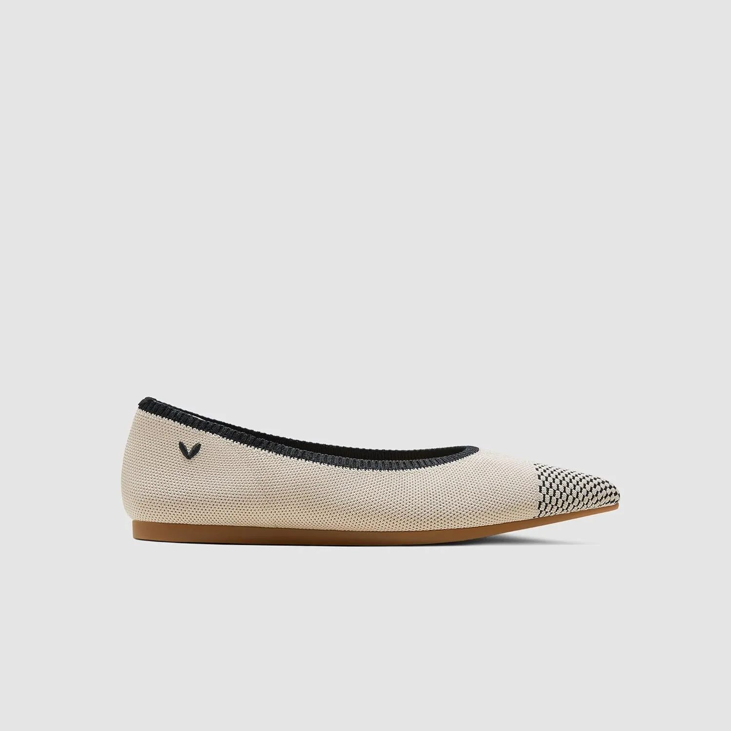 VIVAIA Aria 5 Classic Women's Flats Slip on Pointed-Toe Flats Shoes with Arch Support Counter Padding Washable Ballet Shoes for Work