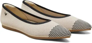 VIVAIA Aria 5 Classic Women's Flats Slip on Pointed-Toe Flats Shoes with Arch Support Counter Padding Washable Ballet Shoes for Work
