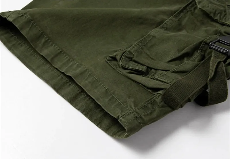 West Louis Fashion Cotton Multi-Pocket Army Tactical Shorts