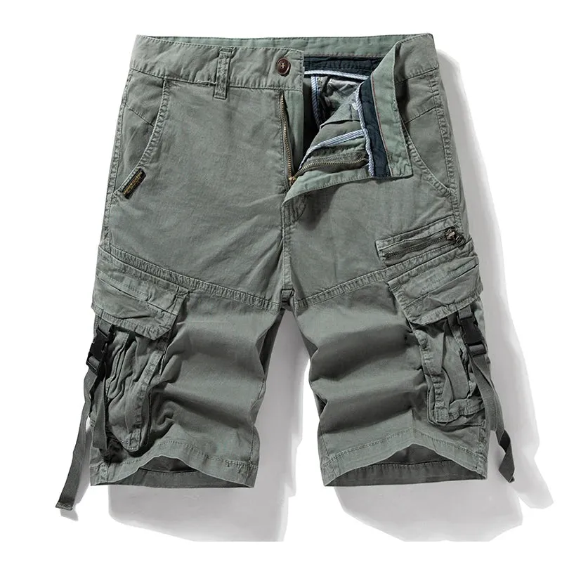 West Louis Fashion Cotton Multi-Pocket Army Tactical Shorts