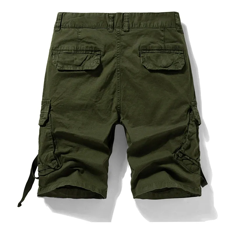 West Louis Fashion Cotton Multi-Pocket Army Tactical Shorts