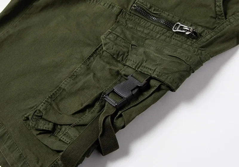 West Louis Fashion Cotton Multi-Pocket Army Tactical Shorts
