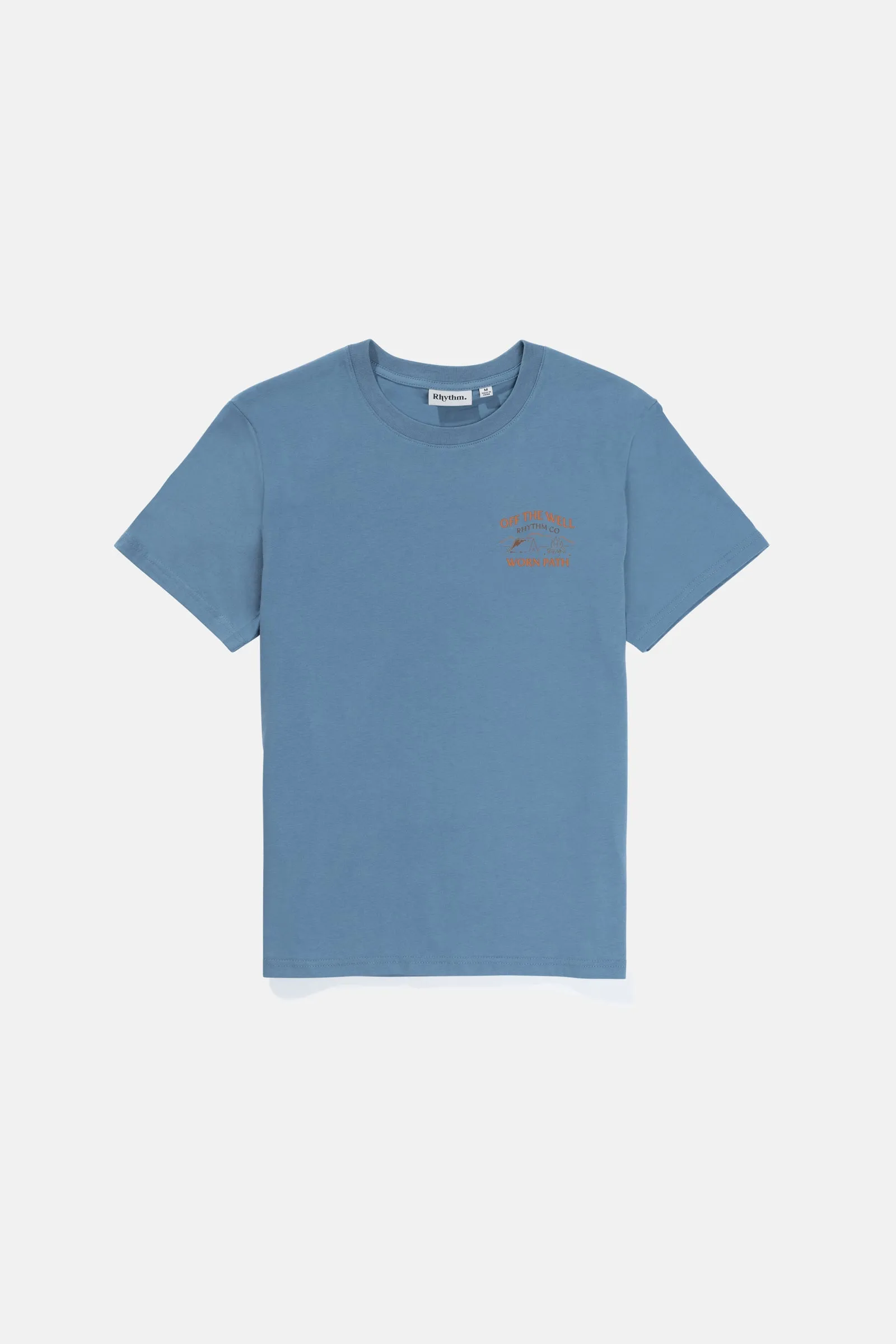 Wilderness Ss T Shirt Vintage Blue