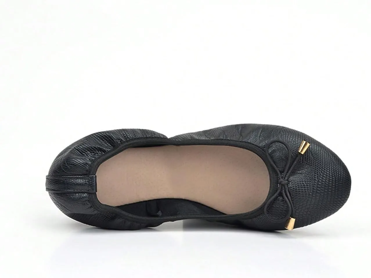 Womens Ballet Flats Shoes Bow Omelet Shoes Comfortable PU Leather Slip on Shoes for Women