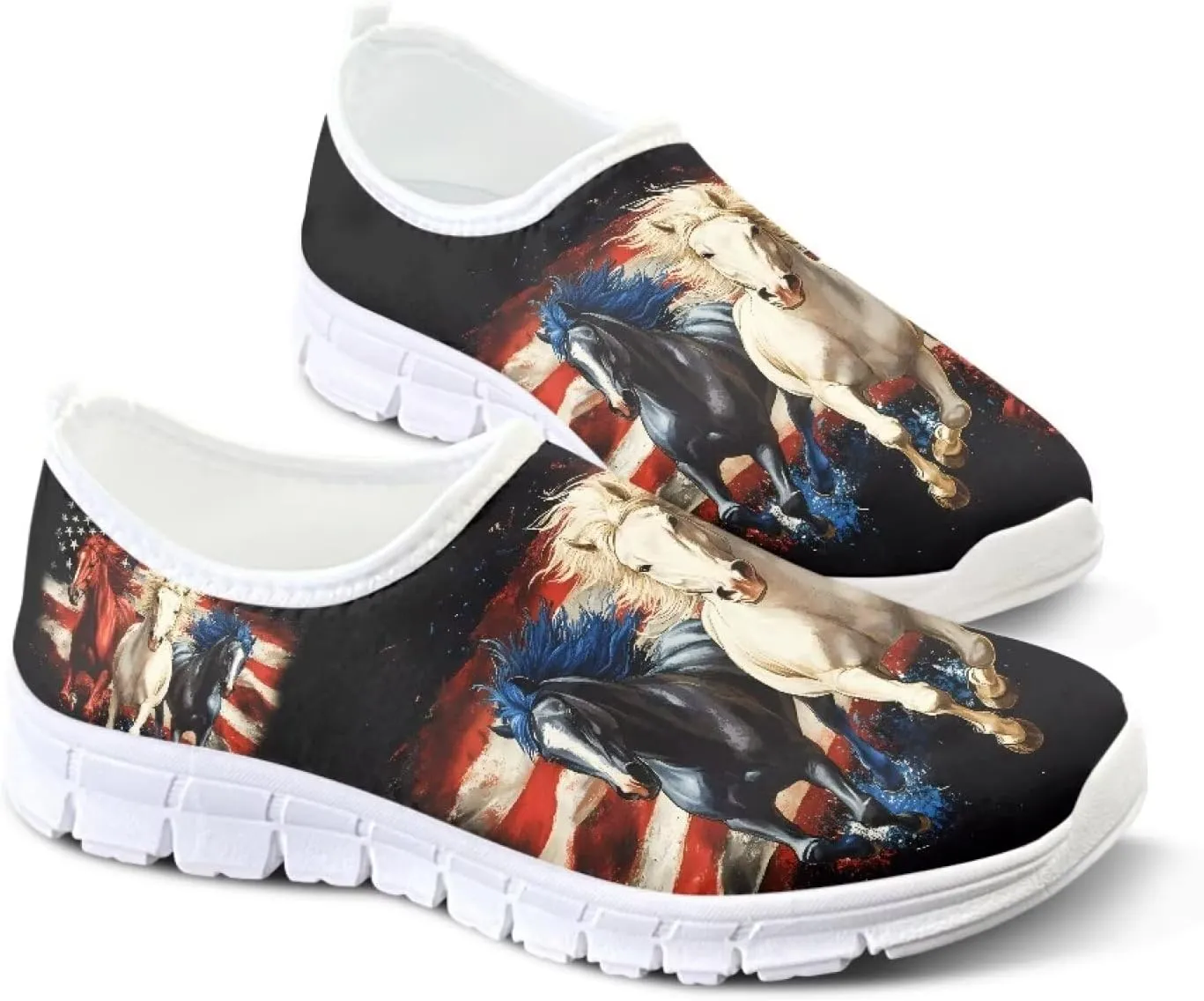 Women's Fashion Sneaker Lightweight Casual Shoes Ladies Non Slip Loafers Walking Travel Shoes Work Slip On