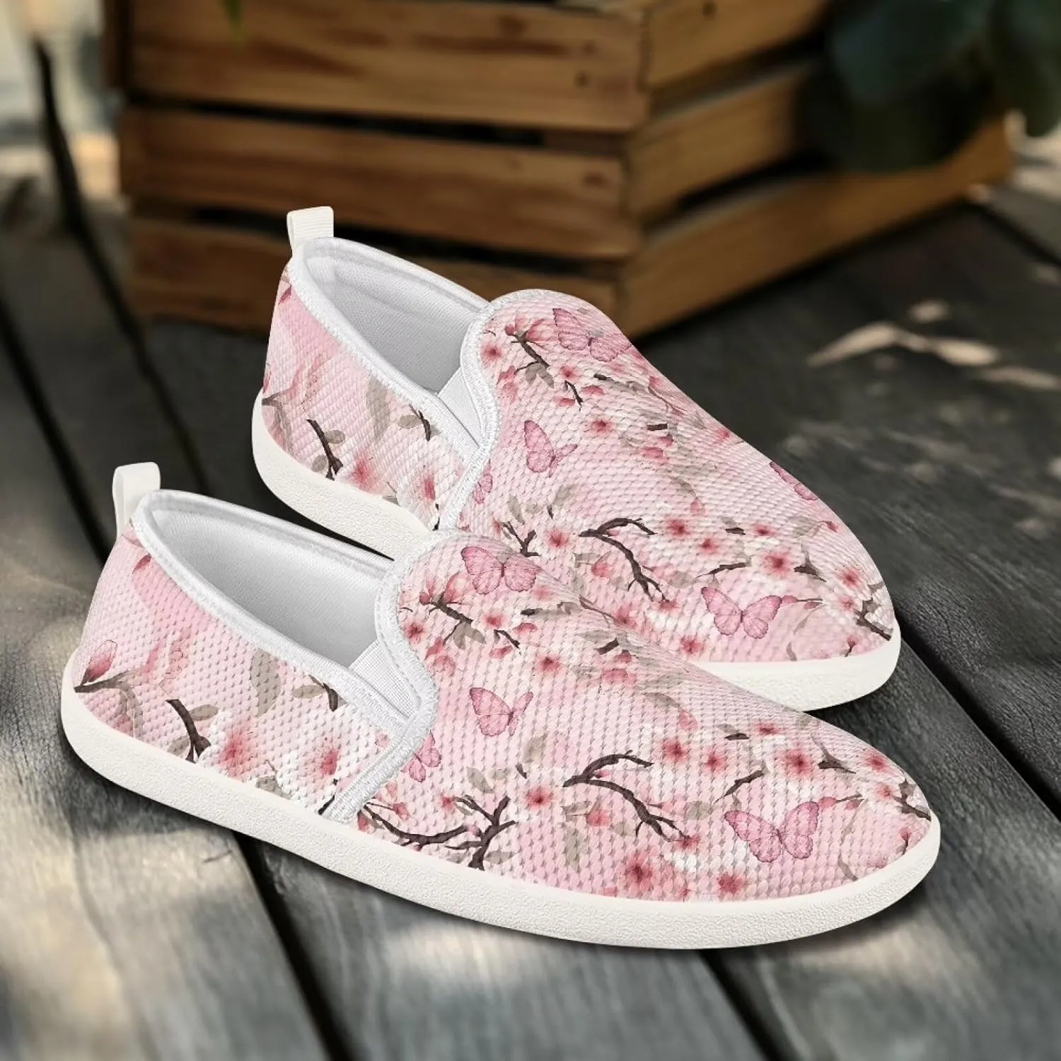 Women's Fashion Sneakers Casual Slip On Tennis Shoes Arch Support Walking Shoes for Women