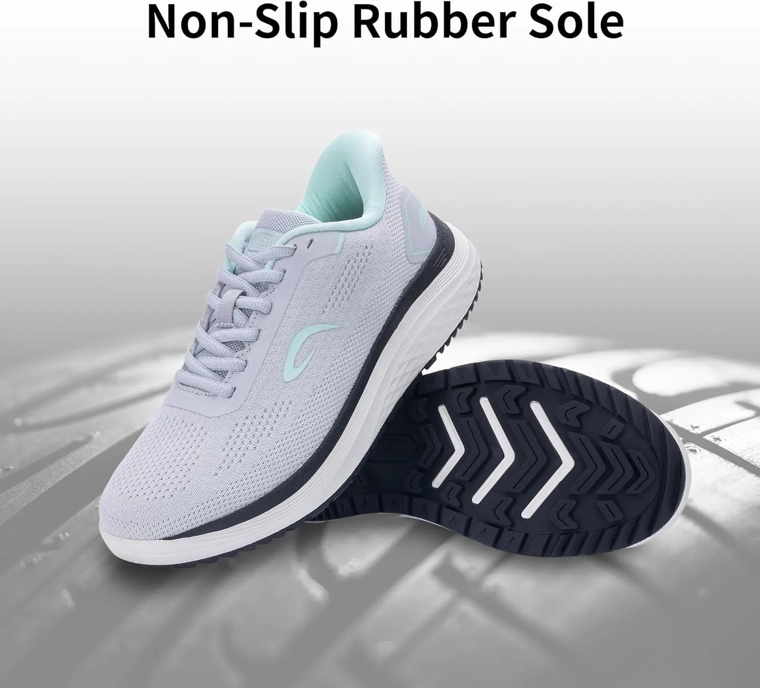Women's Walking Shoes with Arch Support Plantar Fasciitis Orthotic Slip On Tennis Sneakers for Long Standing