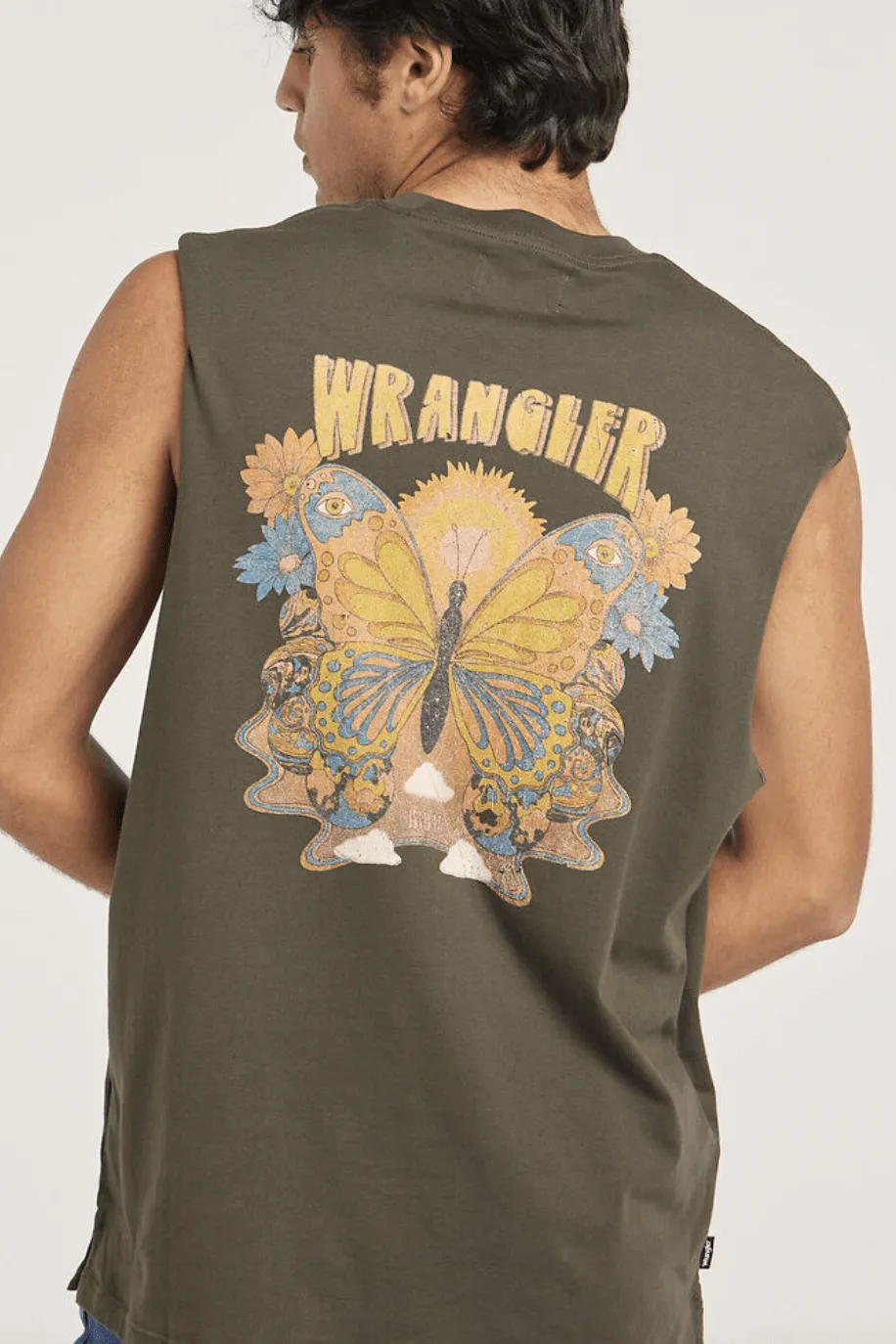 WRANGLER WINGS MUSCLE - DARK SLATE