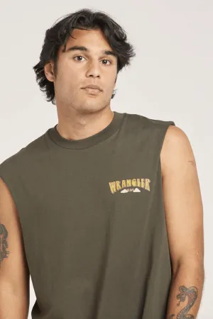 WRANGLER WINGS MUSCLE - DARK SLATE